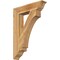 Ekena Millwork Imperial Traditional Rough Sawn Bracket, Western Red Cedar, 6"W x 30"D x 42"H BKT06X30X42IMP01RWR - alternate 1